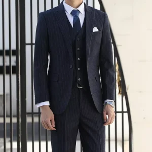 Men Suits 3 Pieces Custom Wedding Slim Fit Men’s Suits