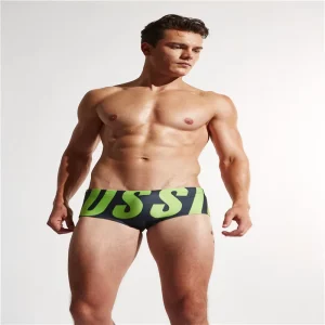Men Summer Surfing Transparent Swimwear Men’s Swimsuits Beach Wear Swim Shorts