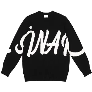 Men Sweater Pullover Jacquard Design Knitwear Long Sleeve Crew Neck Knitted Jumper Winter Cotton