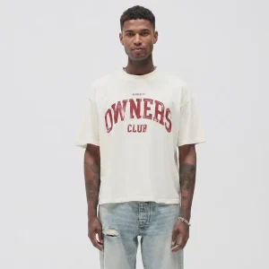 Men Vintage Print T Shirt Loose Drop Shoulder Short Sleeve Tee Washed Cotton Casual Streetwear Tops
