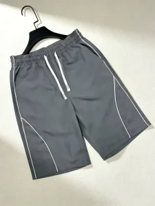 Men’S Casual Shorts Drawstring Waistband Lightweight and Breathable Fabric Suitable for Casual Outings