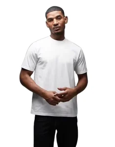 Men’s 100% Cotton Jersey Short Sleeve Casual Regular Fit Screen Printed Anti Wrinkle Free Sample T Shirt