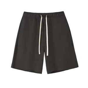 Men’s 100% Cotton Summer Shorts Loose Elastic Waist Comfortable Lightweight Breathable Ideal for Outdoor Sports Shorts