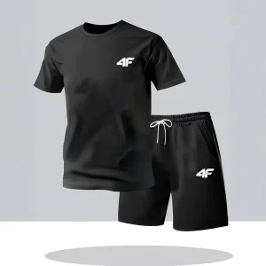 Men’s 2-Piece Active Leisure Set 3 Colorways 100% Polyester Inclusive Fit