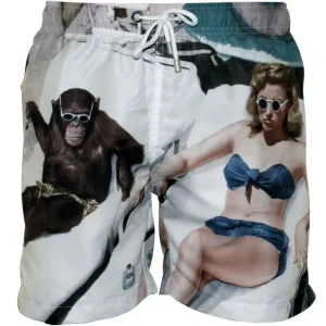 Men’s 3D Print Shorts Summer Goku Anime Sports Pants Beach Shorts Sweat Pants Swimwear