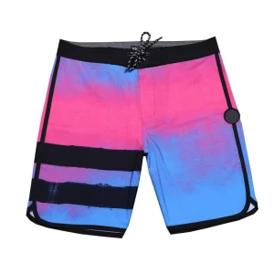 Men’s 4-Way Stretch Board Shorts Comfortable Quick Dry Surfing Board Shorts