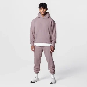 Men’s Adult Breathable Pullover Hooded Sweatshirt Long Sleeve Unisex Set with Pockets Comfortable Jacket