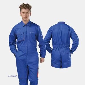 Men’s Anti Static Quick Dry Blue Cotton Overall Work Uniform Workwear Work Fashion for Spring