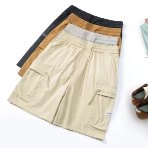 Men’s Athletic Gym Shorts with Pockets Quick Dry Activewear Workout Running Shorts for Men