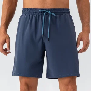 Men’s Athletic Shorts With Pocket and Elastic Waistband Quick Dry Activewear Workout Shorts for Men Gym Basketball Shorts Hiking