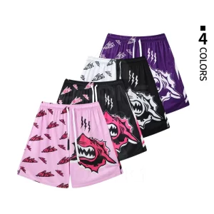 Men’s Athletic Sport Shorts 100% Polyester Blend Lightweight Breathable Quick Dry Activewear Shorts