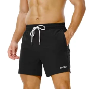 Men’s Athletic Workout Shorts 5 Inch Lightweight Running Gym Shorts with Pockets Men Shorts
