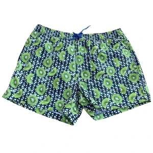 Mens Beach Shorts for Swimming Surfing Vacation Swimwear Gradient Swim Trunks Quick Dry Bathing Suit