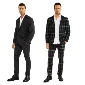 Men’s Blazers Suit Jacket XL Formal Business Suit With Classic Style Tuxedo Pants