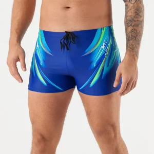 Men’s Boardshorts Printed Quick Dry Spandex Polyester Swim Trunks