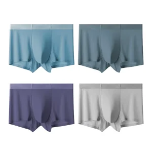 Mens Boxer Briefs High Quality Competitive Brand Price Quick Dry Mens Trunk Underwear Breathable Custom Logo Men Boxers