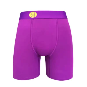 Men’s Boxer Shorts Five point Length Sports Underwear Tummy Control Digital Color Printing Trendy Silky Sweat wicking