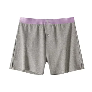 Men’s Breathable Knitted Boxer Briefs 100% Cotton Loose Fit Plus Size ODM Underwear New Style
