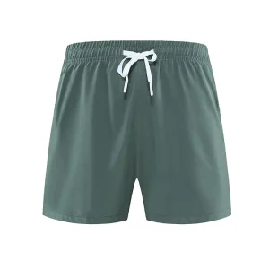 Men’s Breathable Quick drying Thin With Pockets Workout Sportswear Gym Fitness Running Shorts