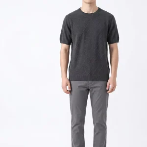 Men’s Cashmere Wool Sweaters Short Sleeve Knitwear Men’s Wool Knit Sweaters Men’s Knitwear