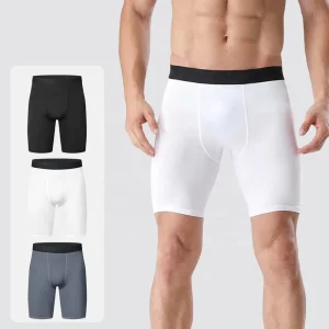 Men’s Casual Anti-Wrinkle Drawstring Mid-rise Briefs & Boxers Shorts Custom Logo Underwear