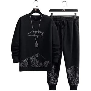 Men’s Casual Clothing Hoodies & Sweatshirt Sets Sports Suit