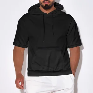 Men’s Casual Custom Hoodie T-Shirt
