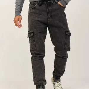 Men’s Casual Denim Pants Trousers Cargo Jeans Custom Design Garment’s Manufacturer Factory for Men