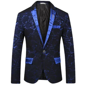 Men’s Casual Fall and Winter Slim Blazer Jackets