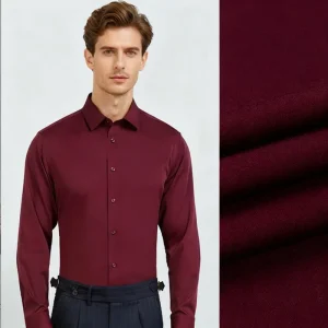 Men’s Casual Office Dress Shirts Fashion Casual Button up Shirts Men’s Shirts Turn Down Collar OEM Service