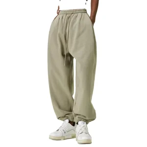 Men’s Casual Pants Fitness Pants Trousers Sports 100% Cotton Breathable Pants for Men