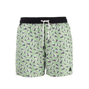 Men’s Casual Printed Summer Beach Shorts Quick Dry Waterproof Swimwear with Pocket Beachwear Swim Trunks
