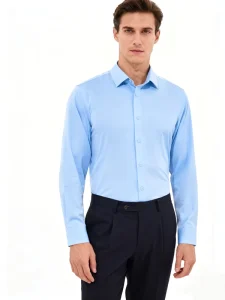 Men’s Casual Shirts Long Sleeves Breathable Turn Collar Cotton Service for Custom Printing Spring Summer Button Down Shirts