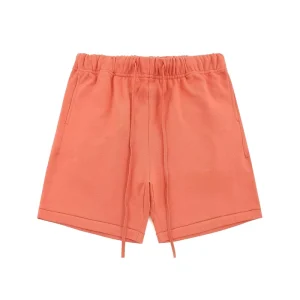 Men’s Casual Shorts 100% Cotton Plain Dyed Eco-Friendly Breathable Durable Solid Pattern Comfortable Fit OEM