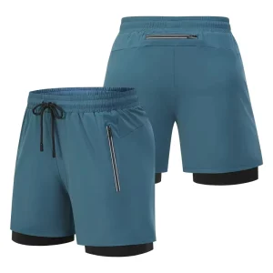 Men’s Casual Shorts Summer Running Fitness Quick Dry Sports Short Pants Loose Outdoor Training Shorts