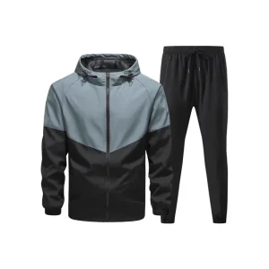 Men’s Casual Sports Jacket and Pants Spring and Autumn Outdoor-Ready Comfortable Breathable