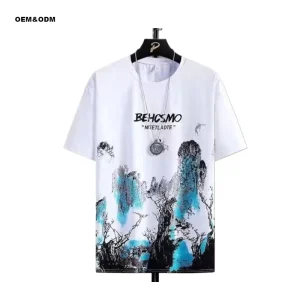 Men’s Casual Sportswear Summer Set Quick Drying Thin Knitted Fabric Solid Color Short Sleeve Top and Sport Shorts