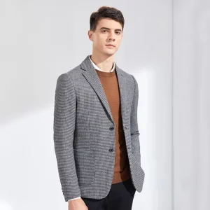 Men’s Casual Suit No Iron Wrinkle Resistant Single Western Men’s Coat Slim Youth Suit Jacket