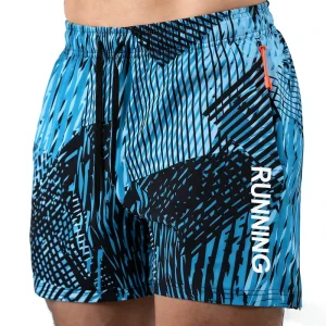 Men’s Casual Swim Shorts Polyester Quick Drying Print Swimwear Men’s Swimsuit for Swim Board Running Shorts
