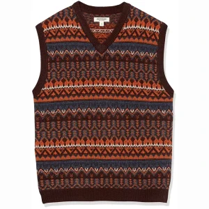 Men’s Casual Wool Vest for Autumn and Winter Breathable Winter Outer Wear