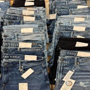 Men’s Classic Straight Fit Denim Jeans High Quality Solid Color Formal Washed Mid Stretch Pants Daily Wear Trousers for Men
