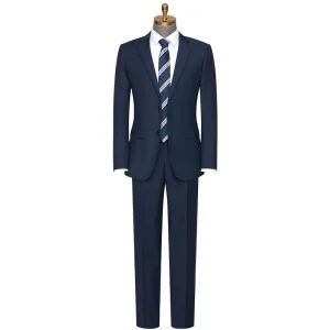 Men’s Classy Single Breasted Fabric Suit Formal Business Outwear Button Decoration Personalized Work Office Uniform