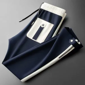 Mens Clothes Drawstring Pants Spring and Autumn Sweat Pants for Men’s Pants Trousers