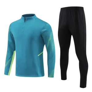 Men’s Comfortable Quick Drying Breathable Sportswear Regular Zip Polyester Tracksuit Vintage Style Eco Friendly Lightweight