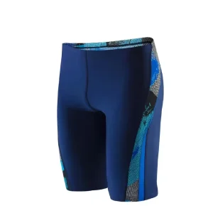 Men’s Competition Swimsuit Training Jammers Compressed Racing Swimwear with Short Board Shorts and Swim Trunks for Boys