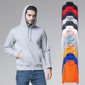 Men’s Cotton Classic Hooded 300G Sport Casual Running Workout Multi Color Fashion Hoodies