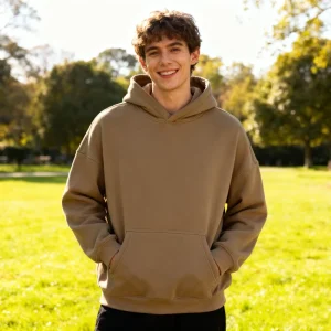 Men’s Cotton Polyester Blank Heavy Weight Oversized Hoodies Custom Print Logo Men’s Hoodies & Sweatshirts