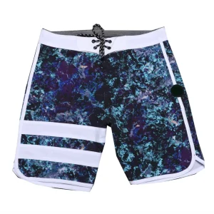 Men’s Custom Logo Fitness Board Shorts Quick Dry Beach Swimwear Waterproof Spandex/Polyester 1 Piece Adult Size Custom Trunks