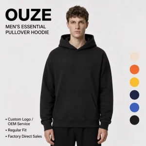 Men’s Custom Logo Pullover Hoodies & Sweatshirts Printing Plain Knitted Sweatshirts Sublimated Blank Clothing Manufacturer