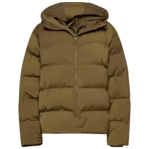 Men’s Custom Logo Winter Jackets Waterproof Autumn Warm Overcoat Canvas Fabric Puffer Coat Male Winter Clothing Winter Puffer
